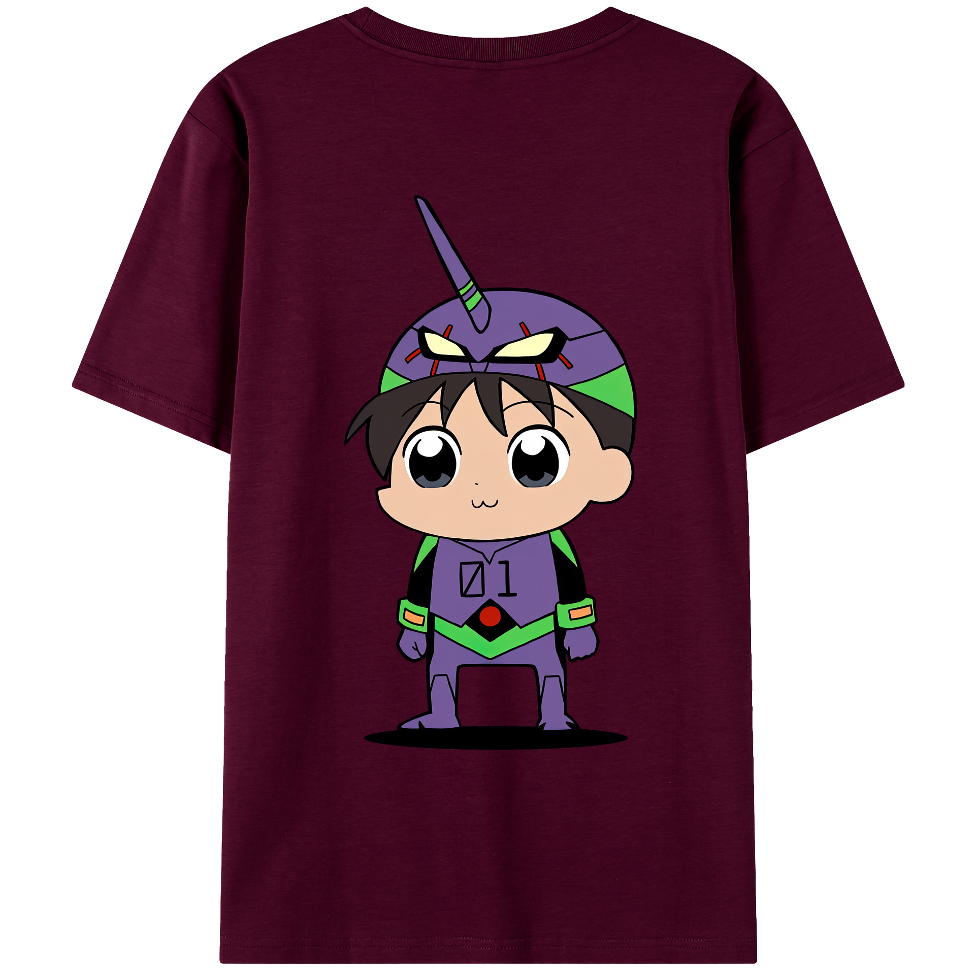 （画像用） EVA 新世紀エヴァンゲリオン レディース半袖Tシャツ(バックプリント)